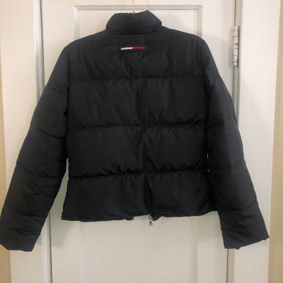 Tommy Hilfiger Down Puffer Jacket size M Black - Picture 2 of 2